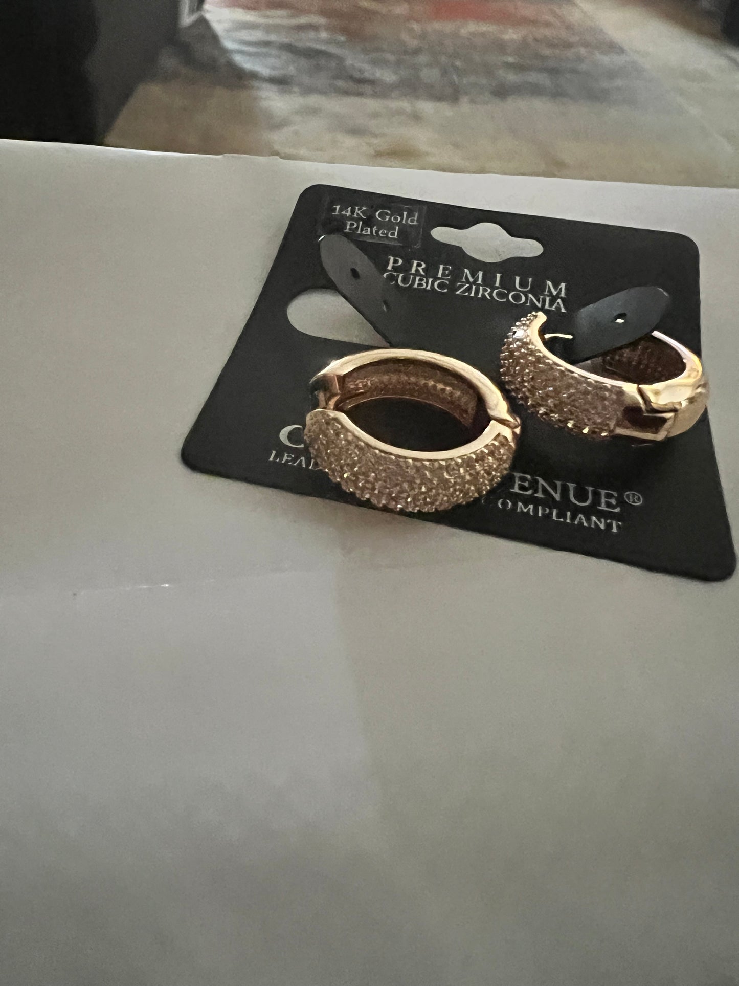 14kt Gold Plated Ear Hugger Earrings
