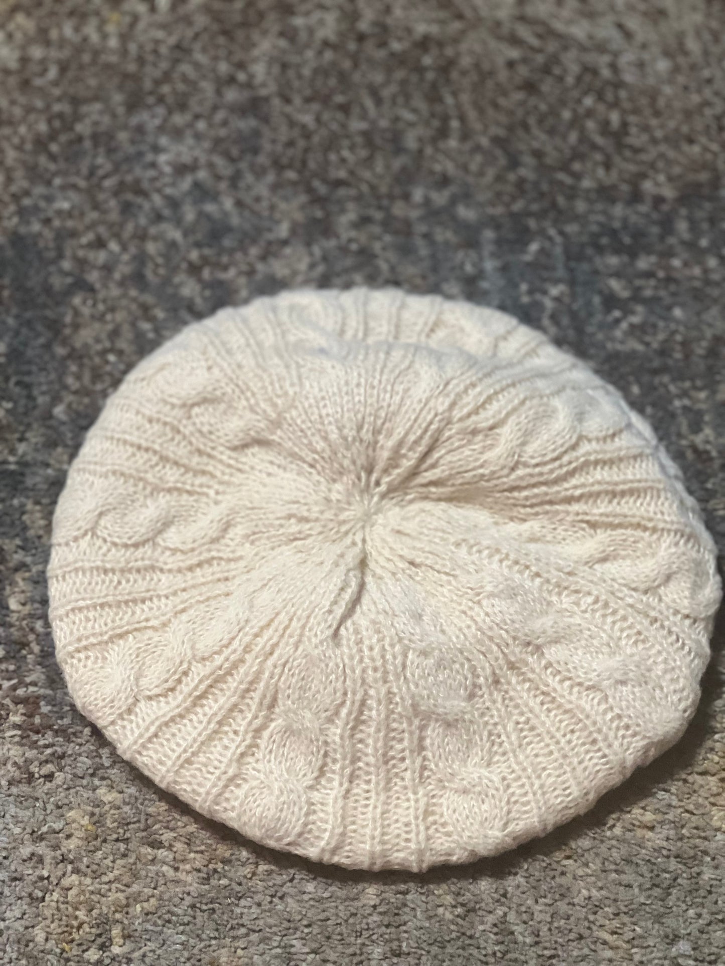 Cream Hat