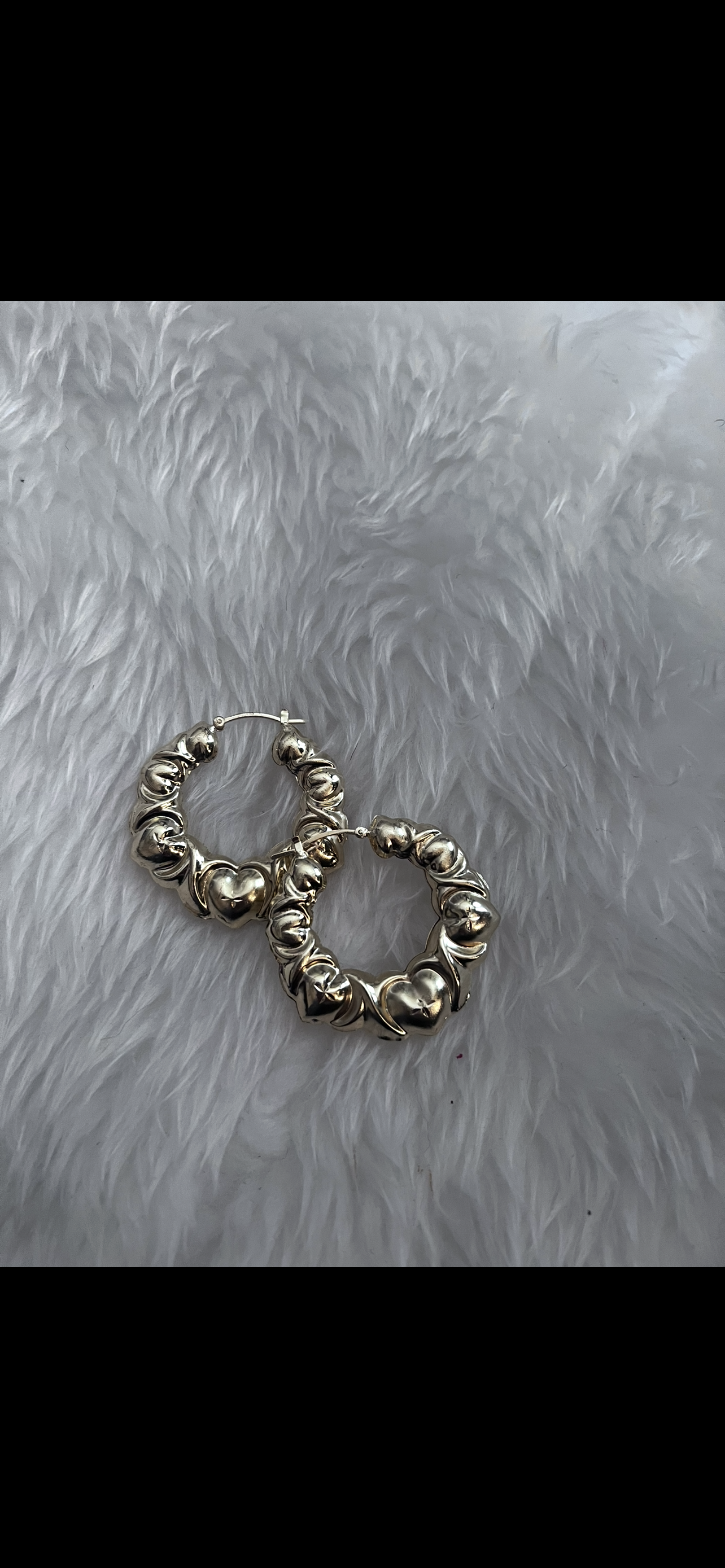 Puffy Gold-filled Hoops