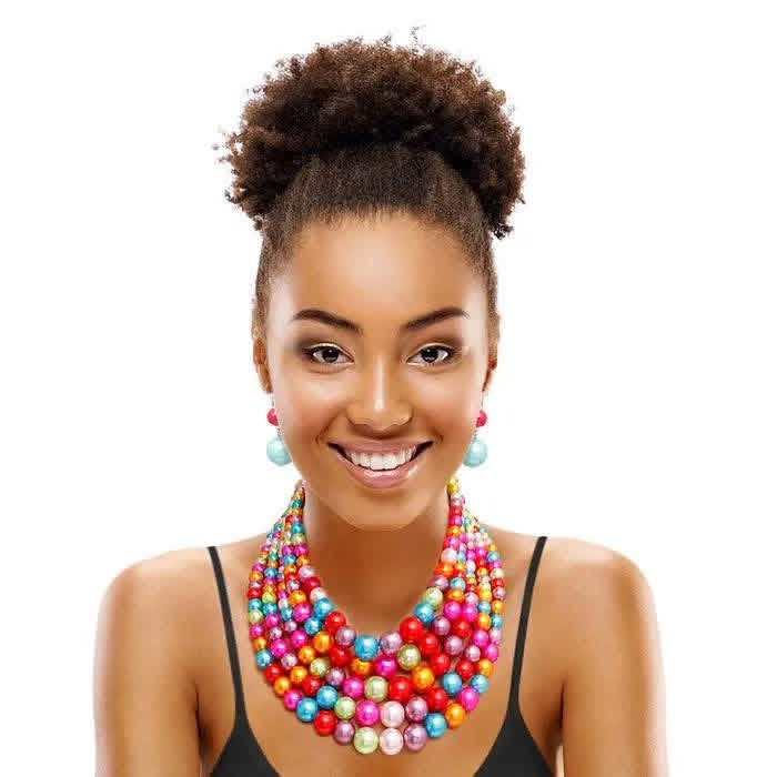 Skittles Necklace Set