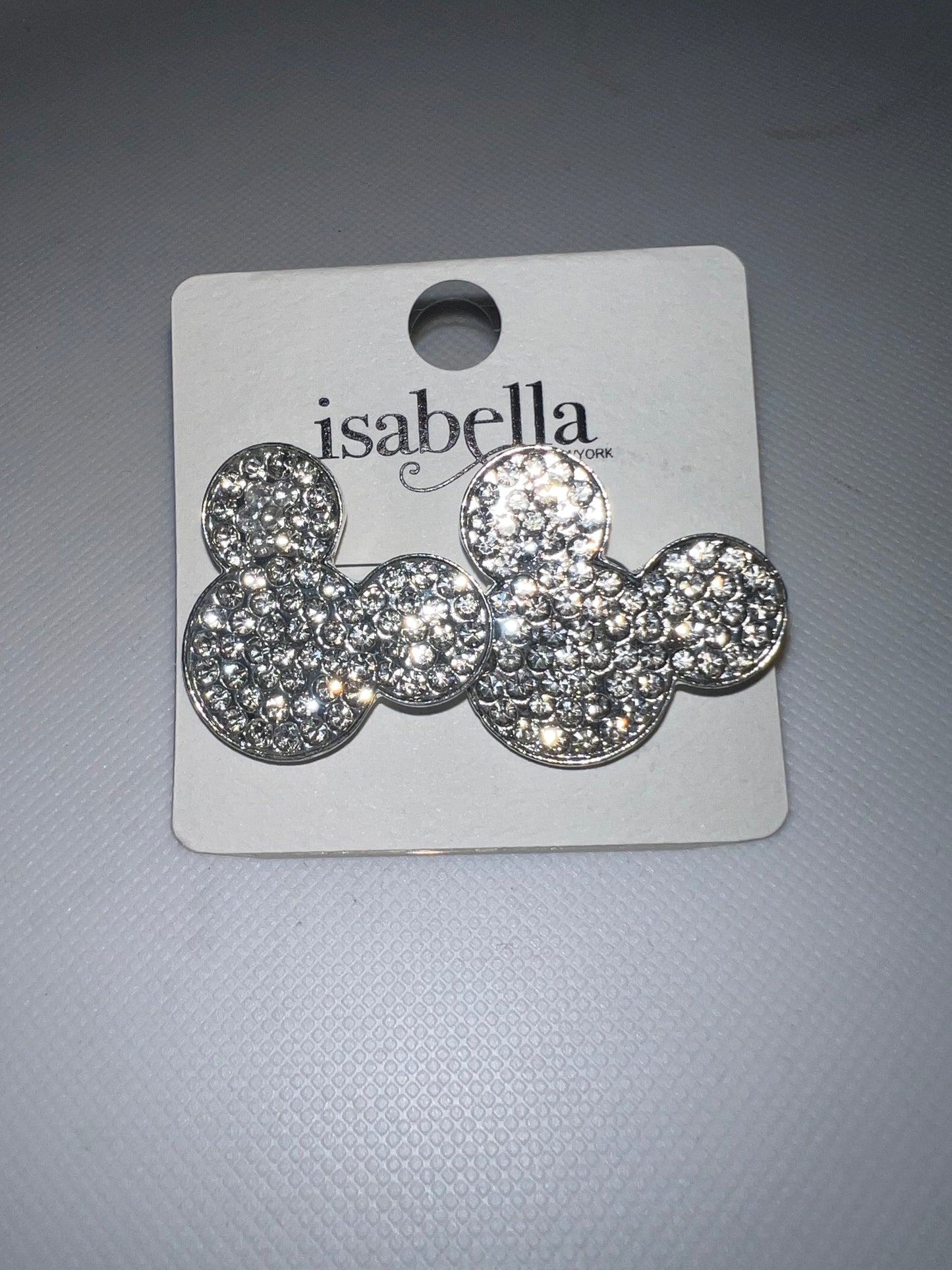 Bling Mickey Earrings
