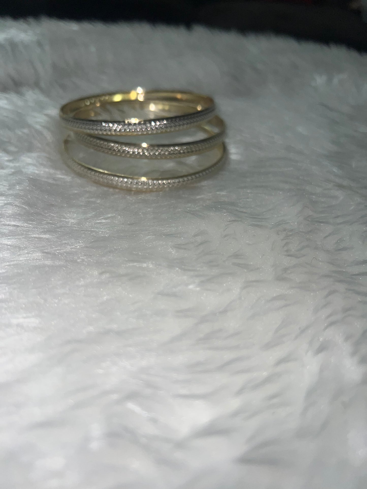Gold Filled Bangle Set Size 8