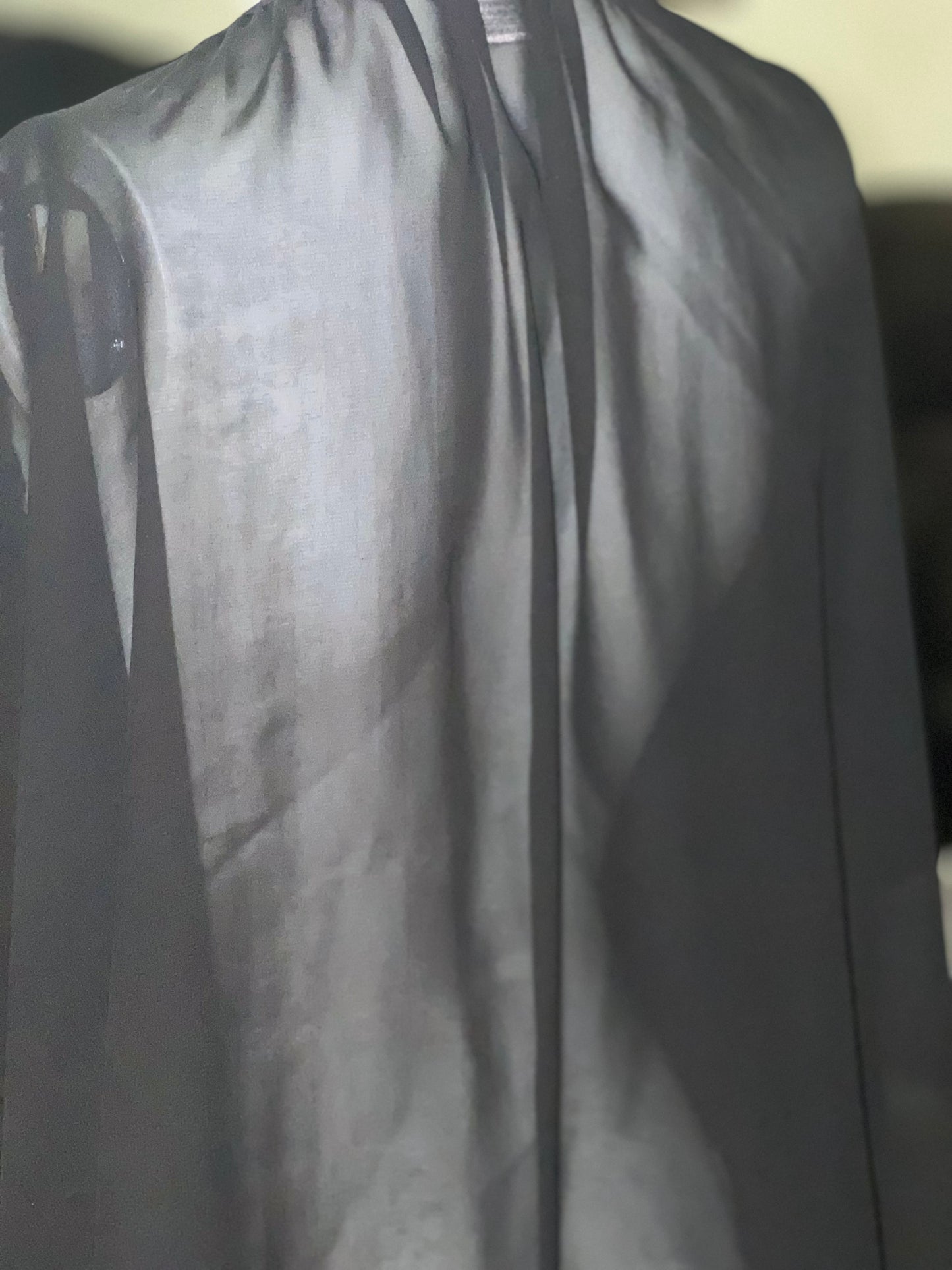 Black Sheer Shrug Top Size 2x