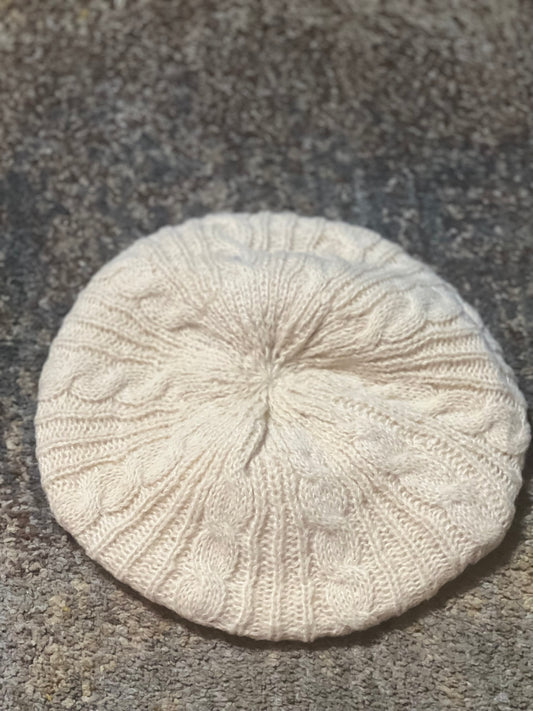 Cream Hat