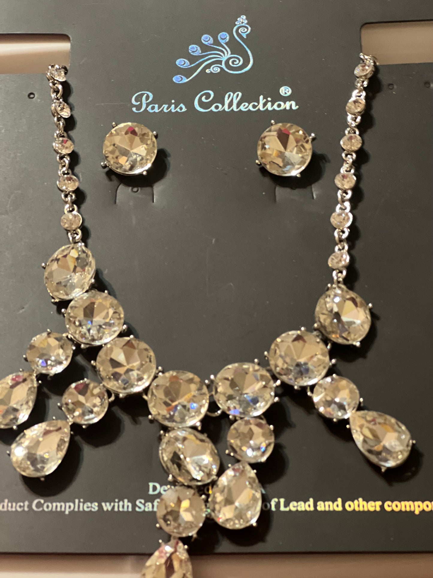 Chunky Bling Necklace Set