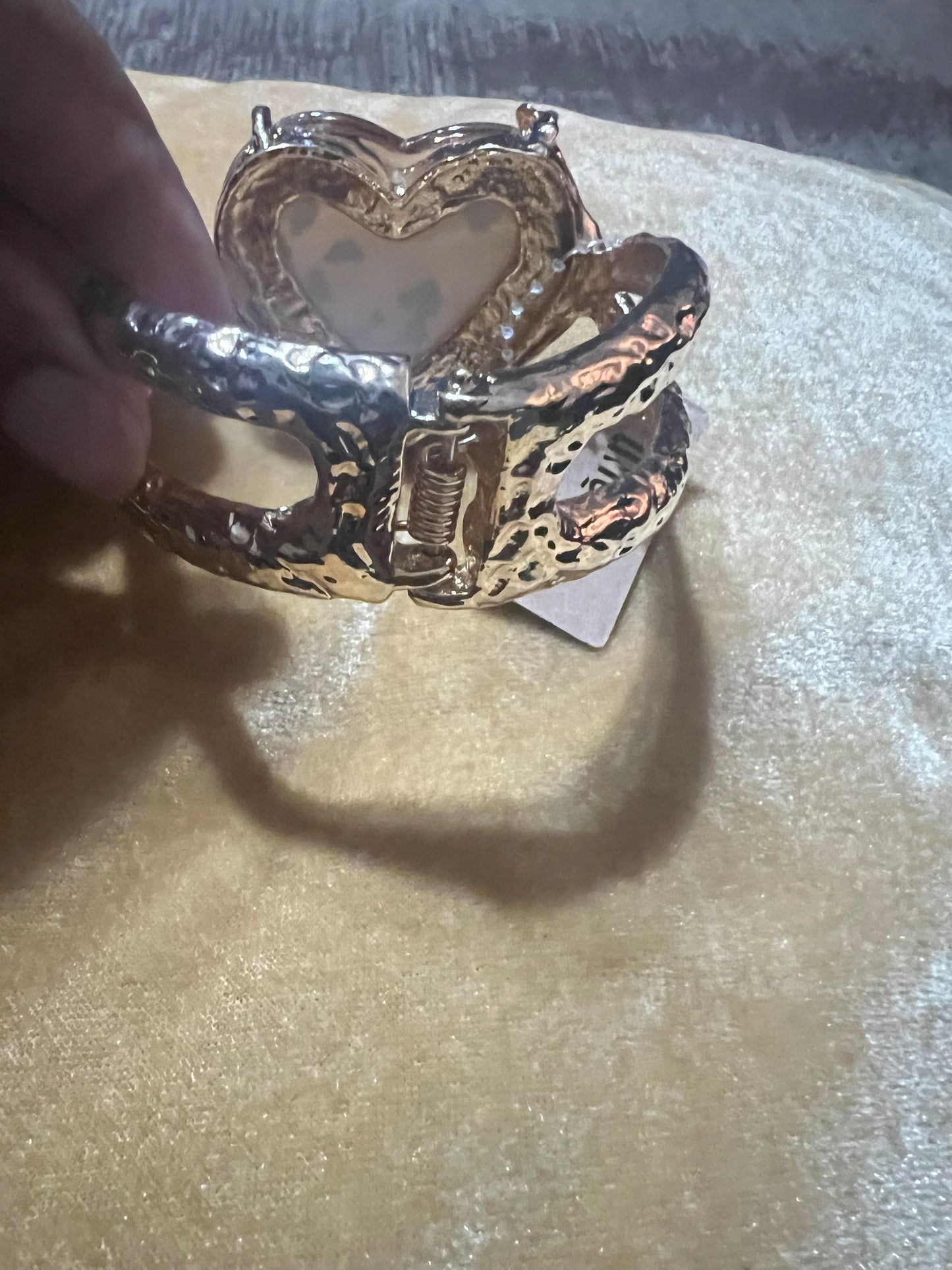 Leopard Open Cuff Bangle