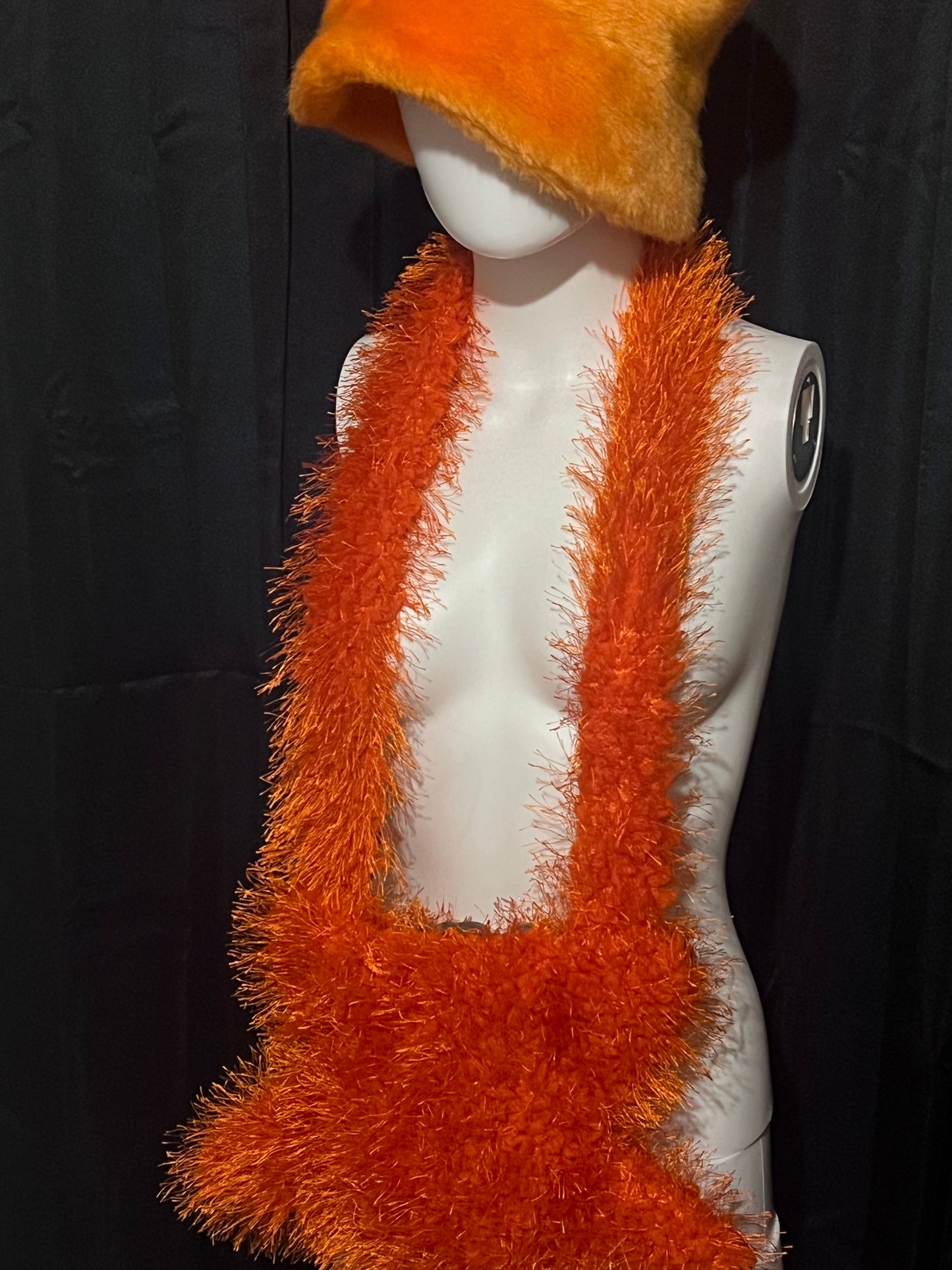 Fuzzy Hat & Purse Set