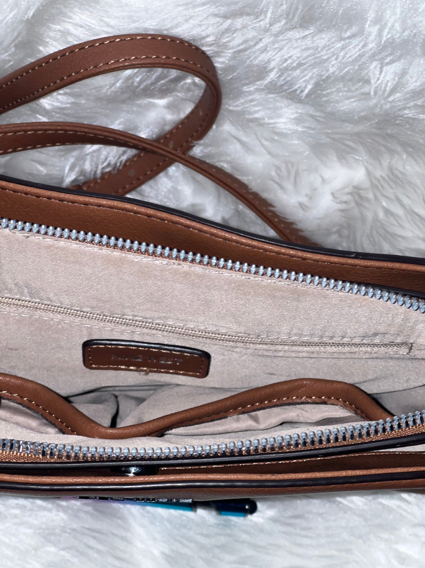 Nine West Brown Crossbody Purse