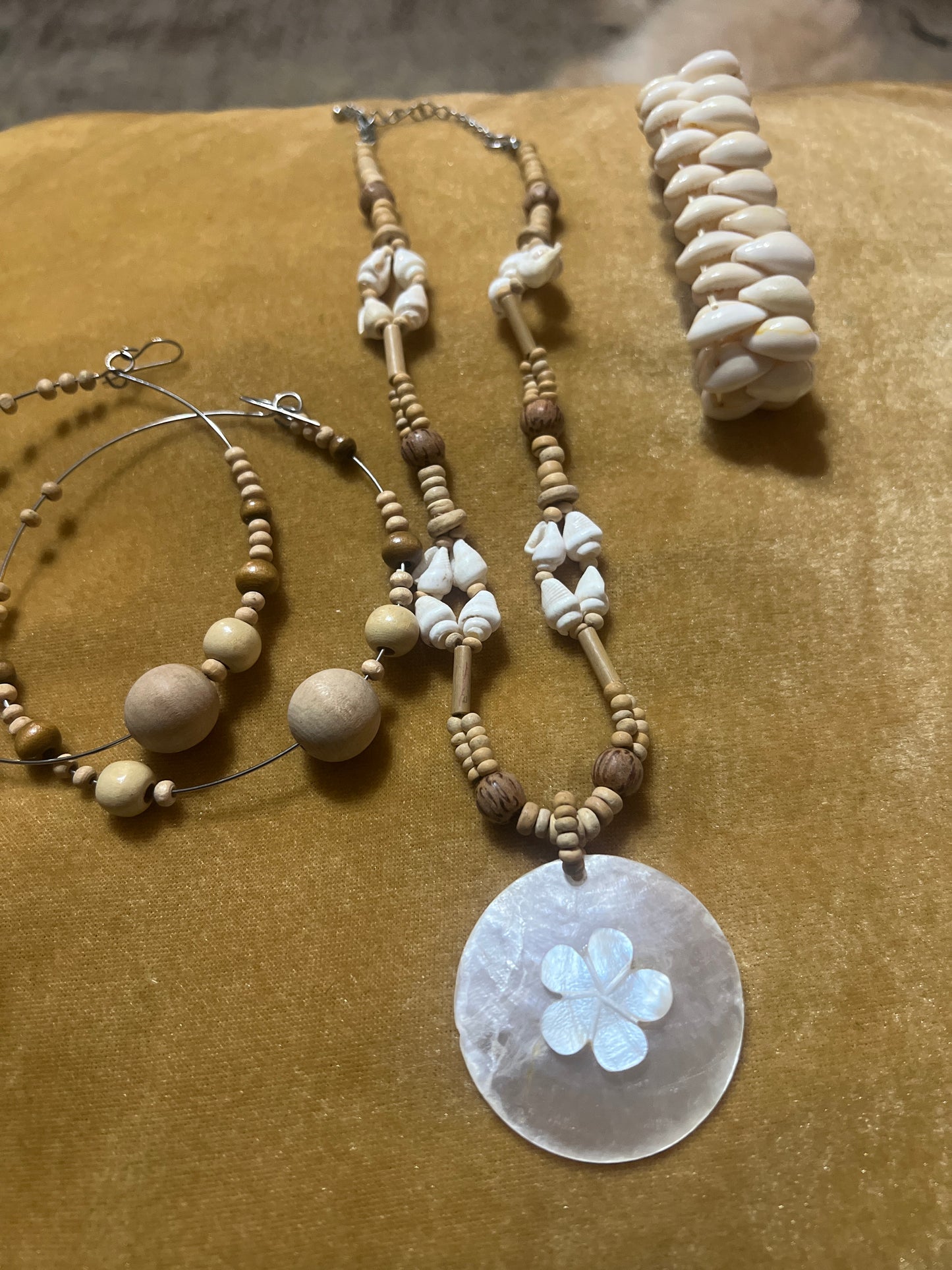 Necklace Earrings & Bracelet