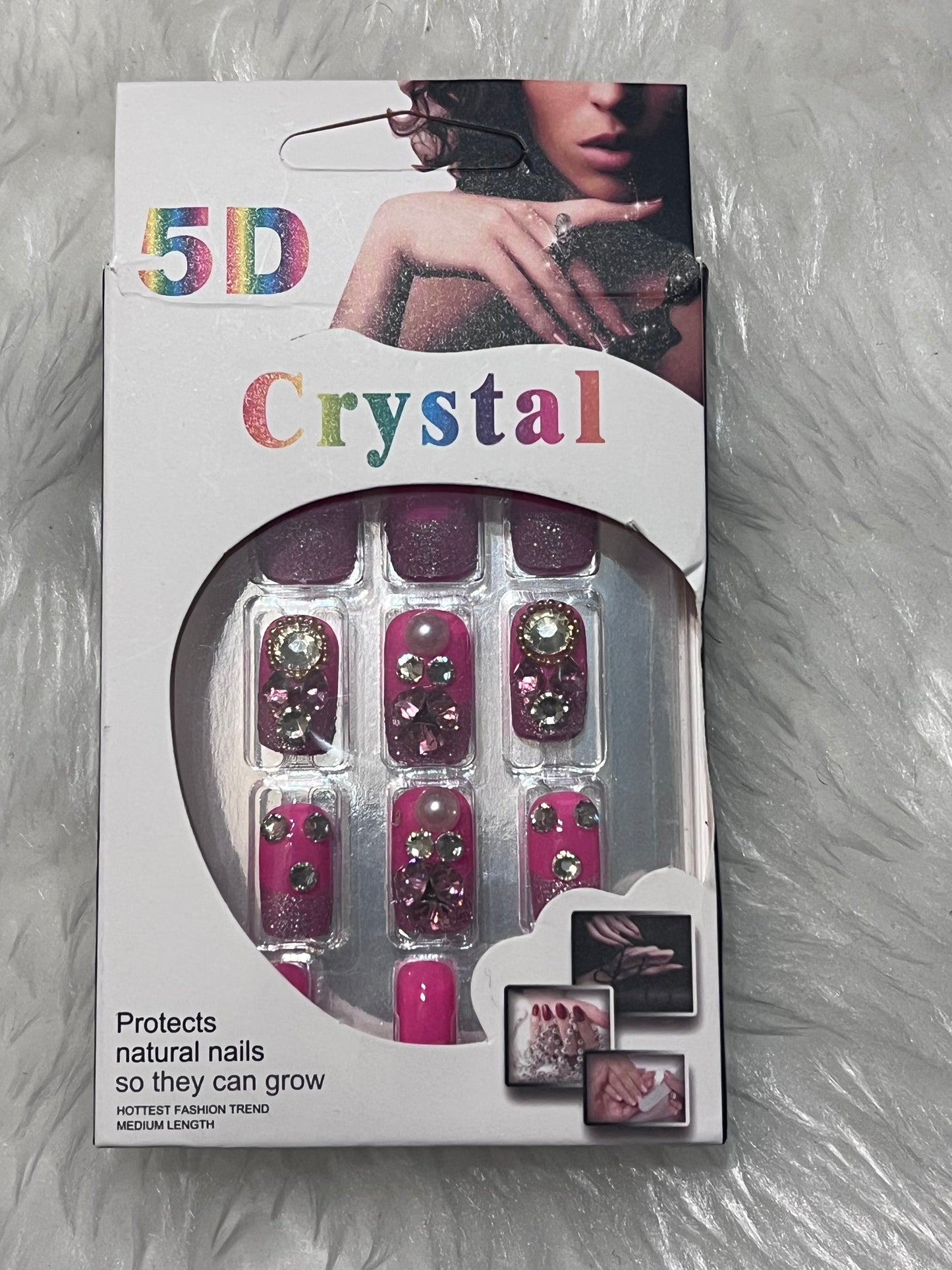 5D Press On Nails