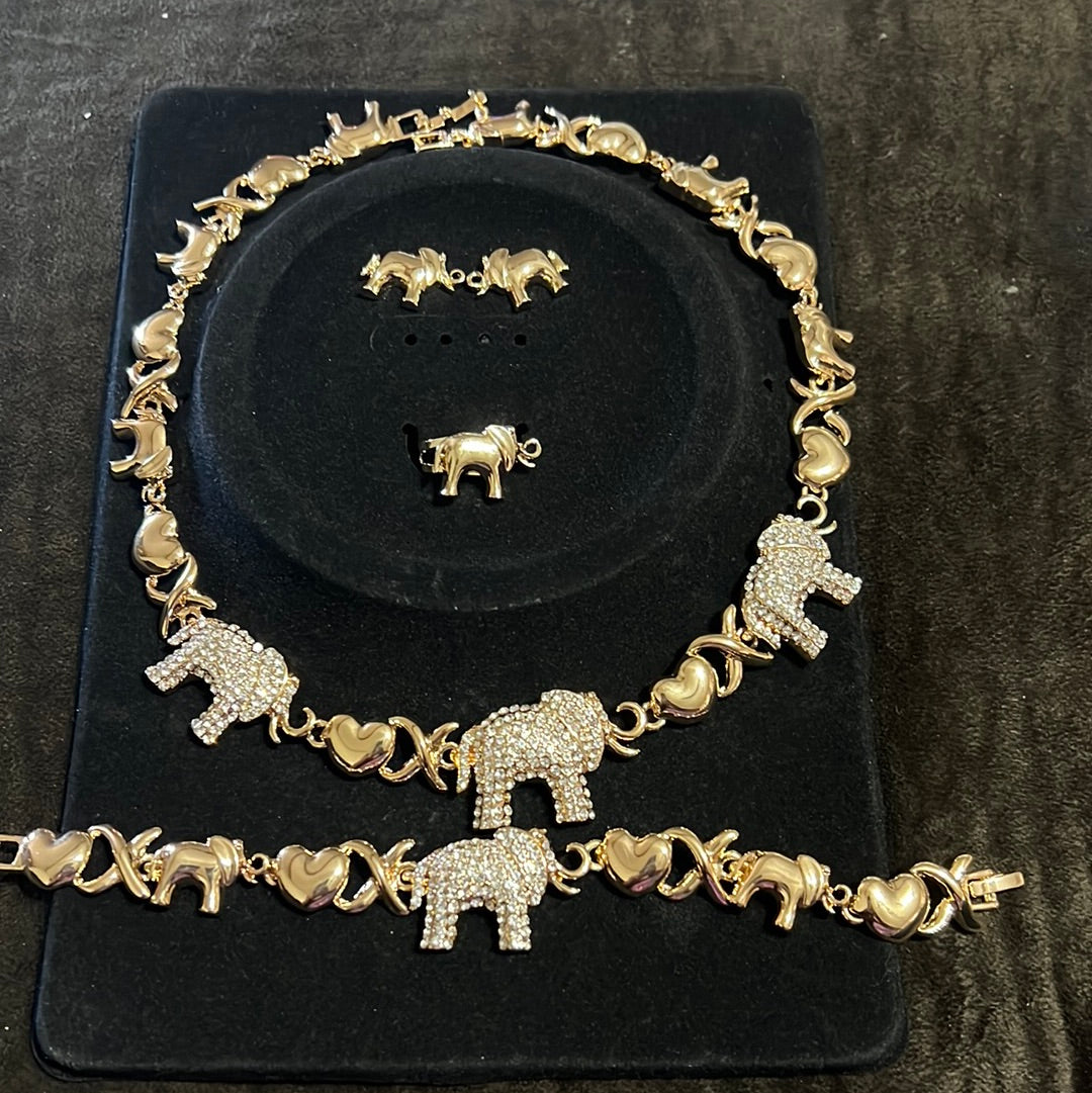 4 Piece Gold Filled Necklace Set