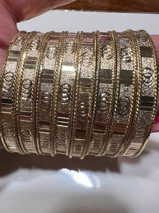 OOO Gold Filled Bangle Size 4