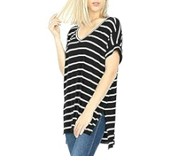 @Stacy” Striped Top Size 2x