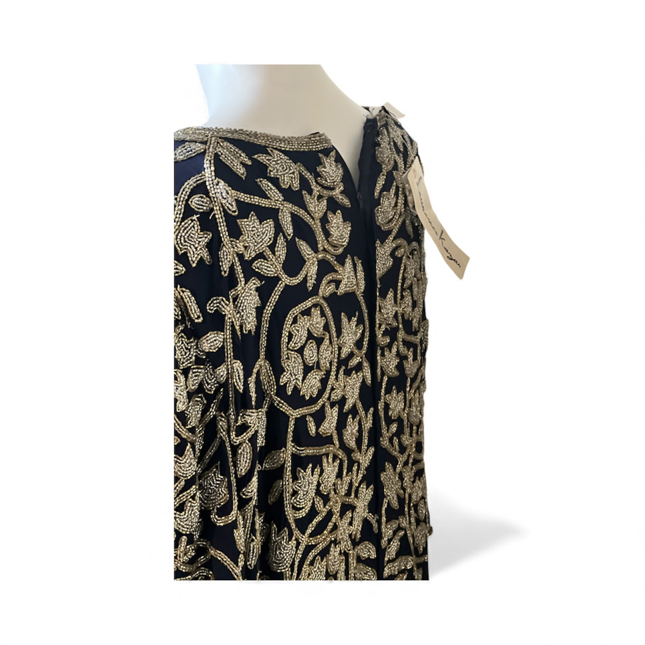 Lawrence Kazar Beaded Gown Size 4x New With Tag