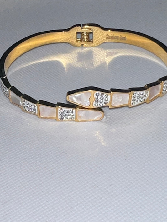 Stainless Steel Open Bangle