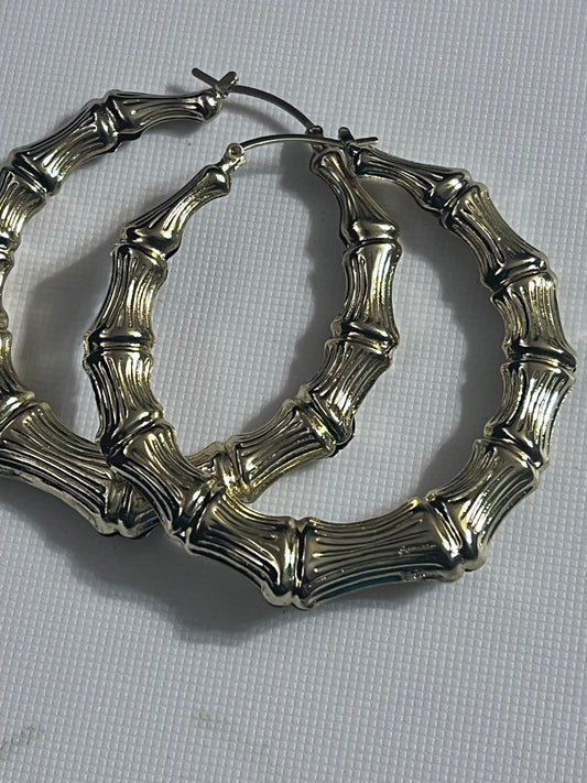 Gold Filled Medium Hoop