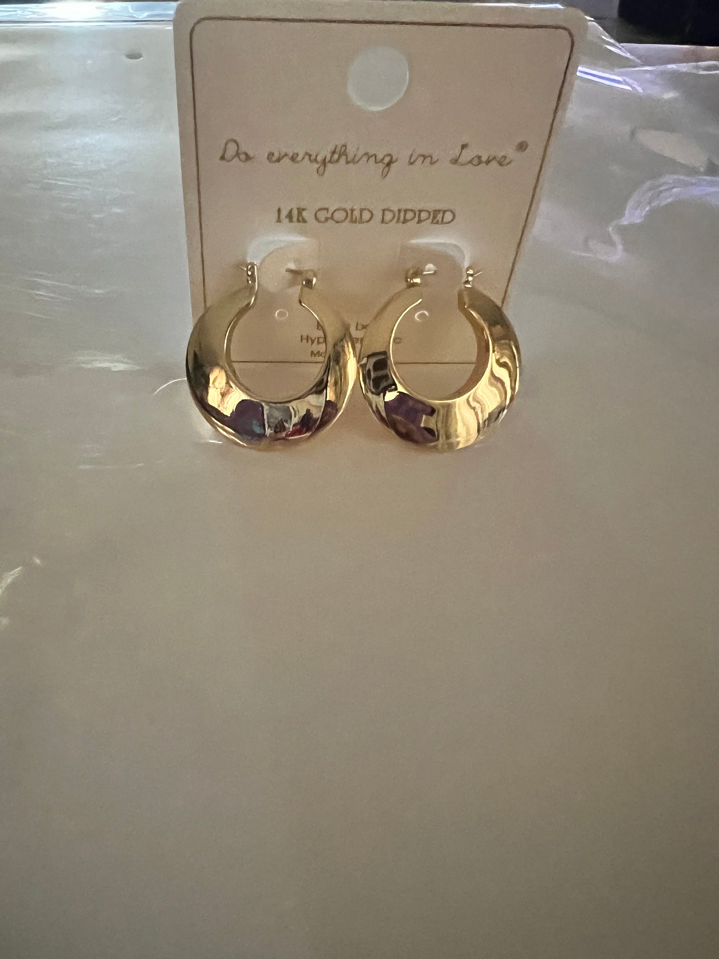 Gold Dipped Hoops