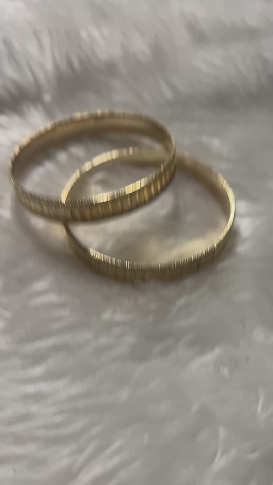 Gold Filled Bangle Size 5